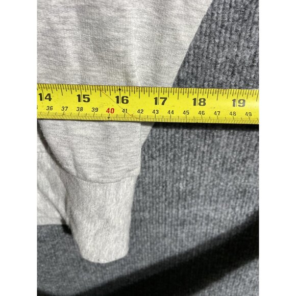 Fabletics Hoodie Sweatshirt Womens XXS Gray Lightweight Jersey Pullover Basic - Picture 3 of 7